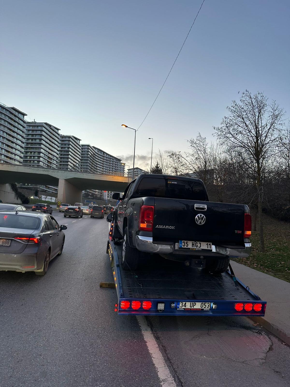 Pick-up araç transferi